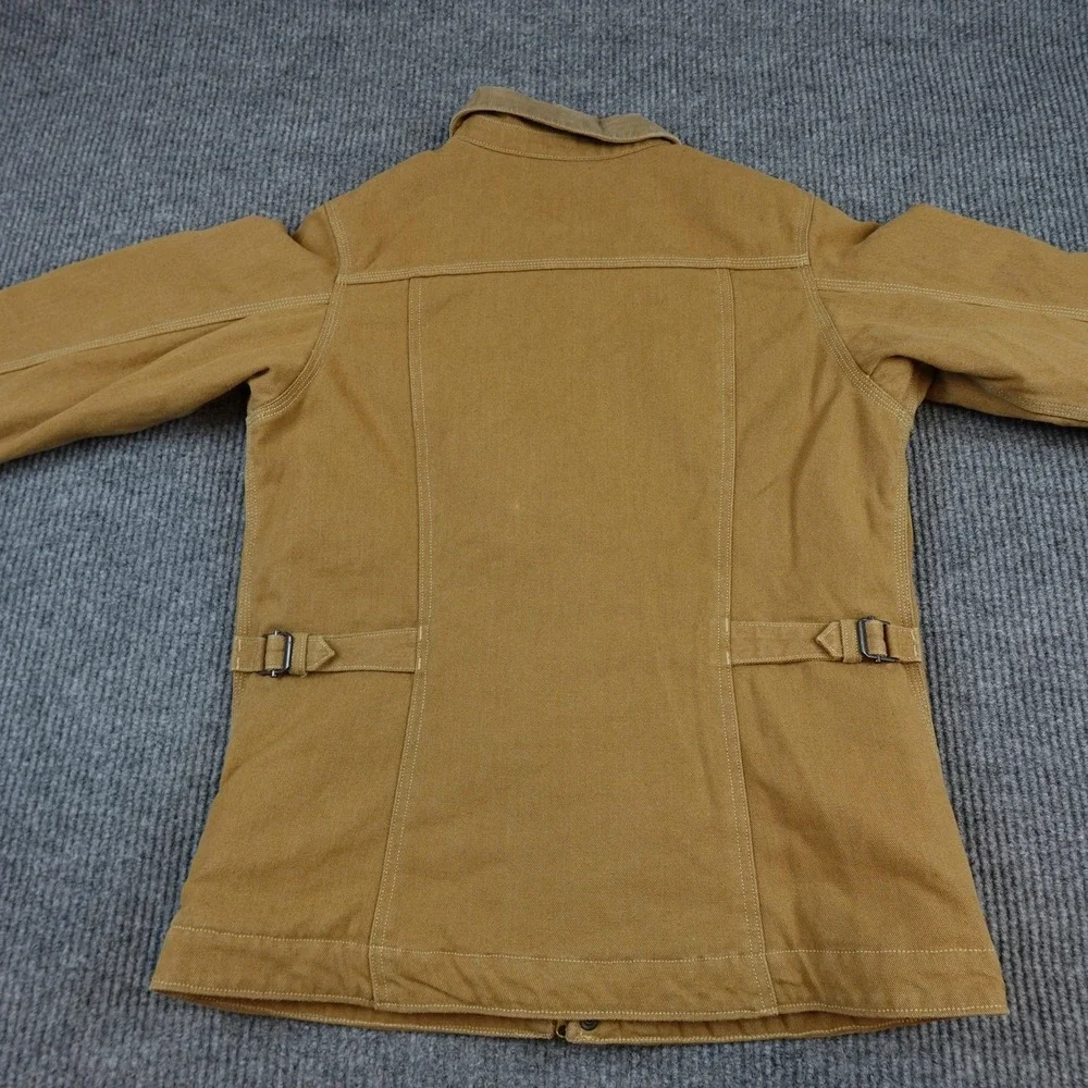 Patagonia Iron Forge Hemp Ranch Jacket Mens Large Brown Canvas Insulated 27800